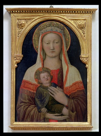 Madonna en Kind door Jacopo Bellini